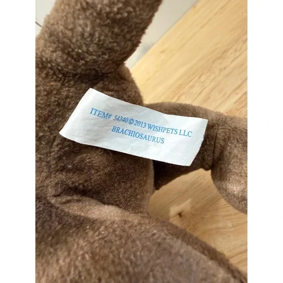 WishPets 2013 Brachiosaurus Plush Dinosaur 45340 - Picture 8 of 9